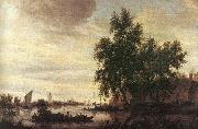 Saloman van Ruysdael The Ferryboat oil painting picture wholesale